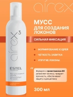 Estel Airex Мусс для волос сильная фиксация 300мл