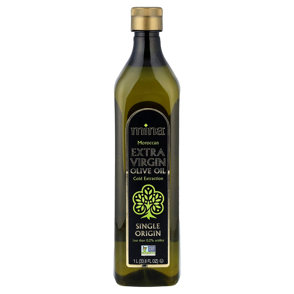 Mina, Moroccan Extra Virgin Olive Oil, 33.8 fl oz (1 L)