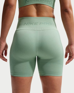 Nike Pro Seamless Женские велосипедные шорты Dri-FIT с высокой талией (13 см) - NIKE