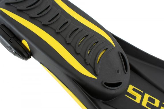 Ласты Seac Sub U-1000 Sling Strap желтые