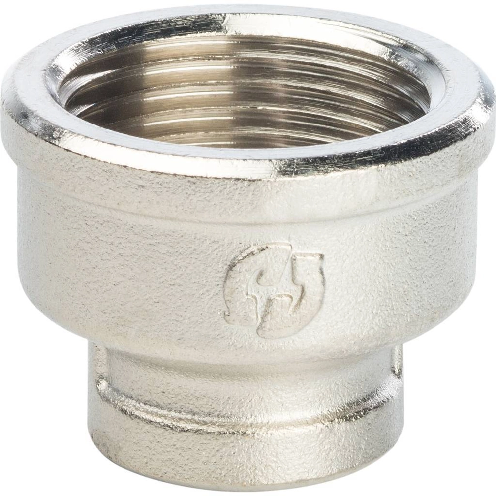 STOUT Муфта ВВ переходная никелированная 1"*1/2*