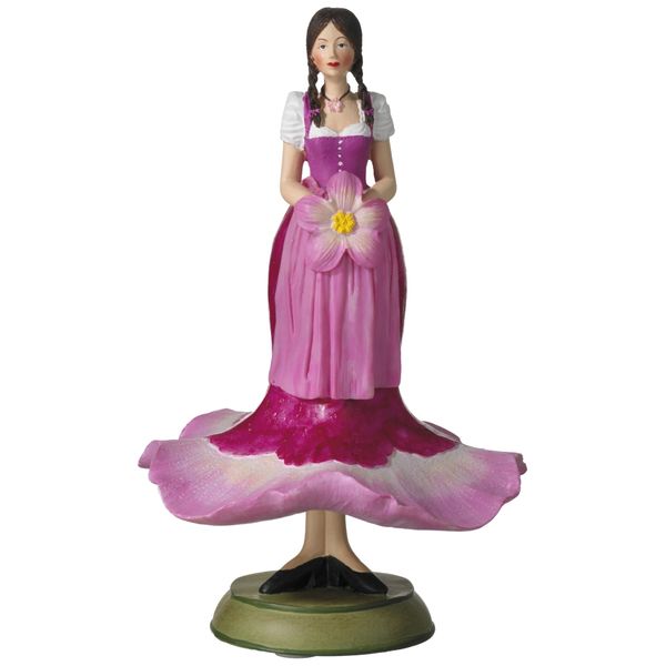 Фигурка декоративная Fiebiger Floristik: Blumenmädchen (цветочная фея) Роза