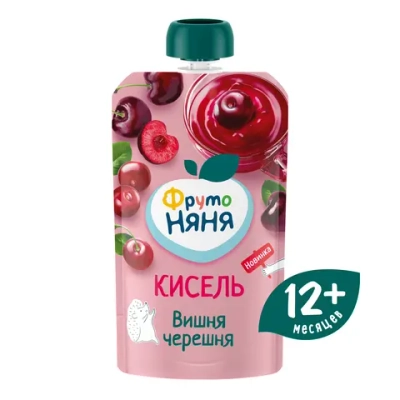 Фрутоняня кисель вишня-черешня 130 мл
