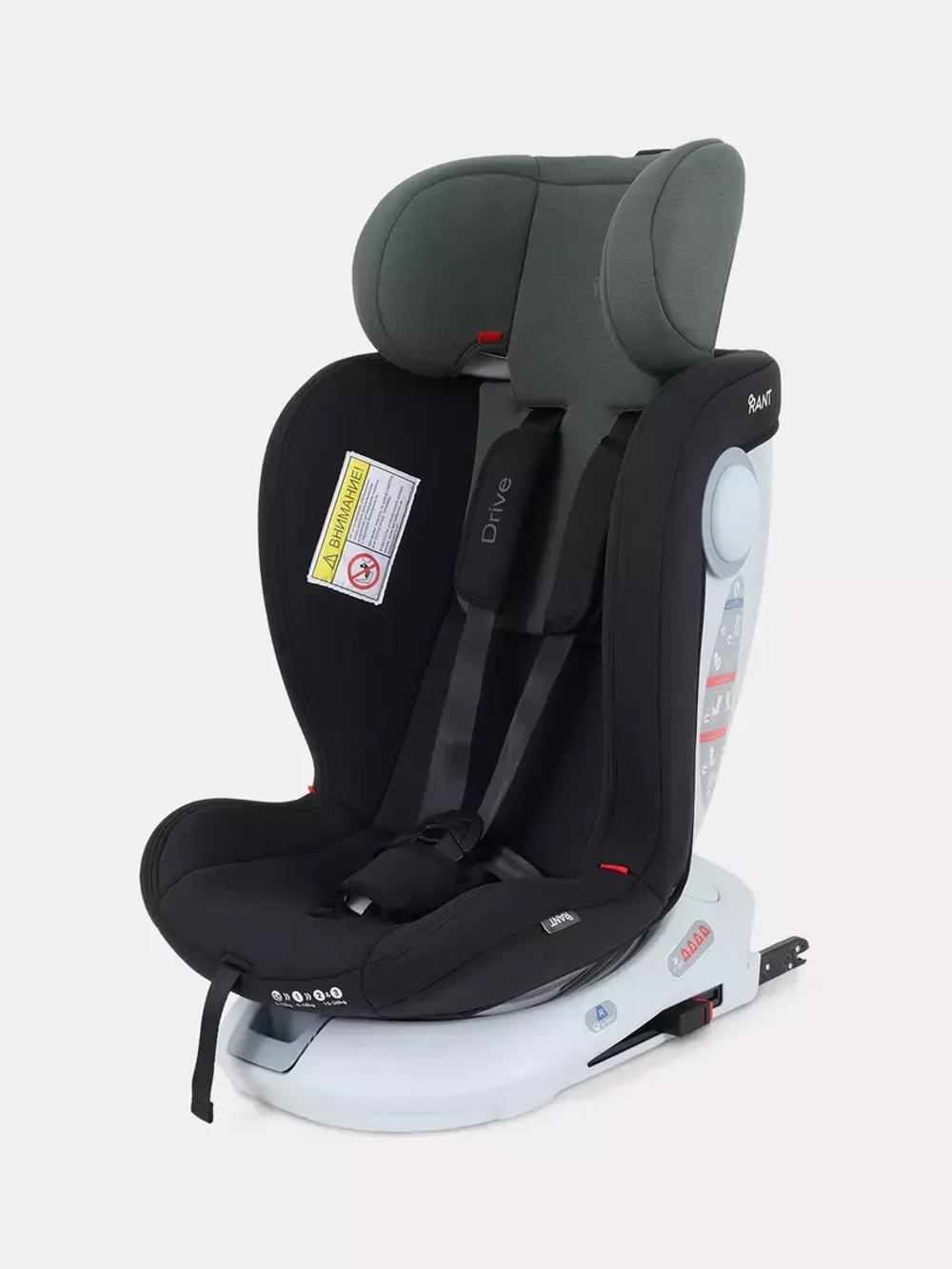 Автокресло Rant Drive Active line 0/1/2/3 (0-36 кг) Green