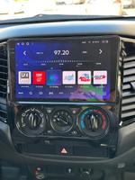Магнитола для Mitsubishi L200 5 2015-2024 (кондиционер), FIAT Fullback - Teyes CC3-2K QLed Android 10, Быстрая, SIM-слот, CarPlay