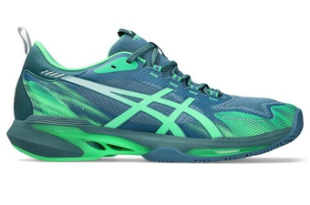Мужские кросовки для Padel Asics Sonicsmash FF - saba blue/vital green