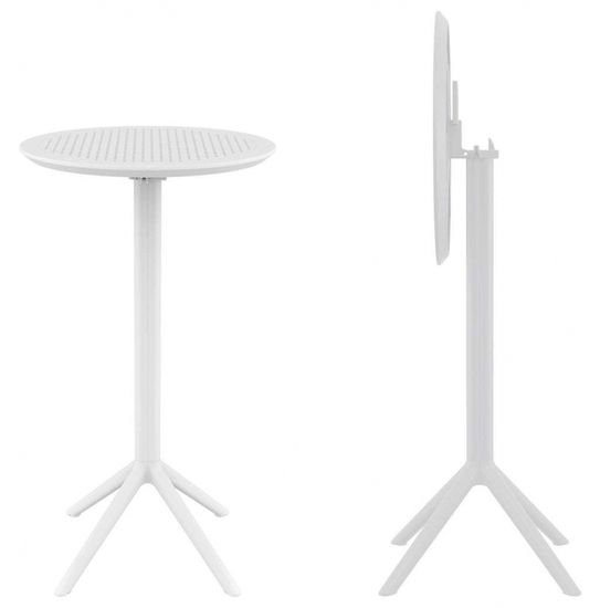 Стол пластиковый барный складной Sky Folding Bar Table 60