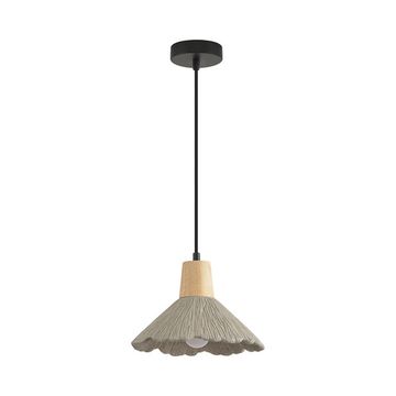 Подвесной светильник 1*E27 8351/1A черный/серый/бежевый EOLIANA Lumion