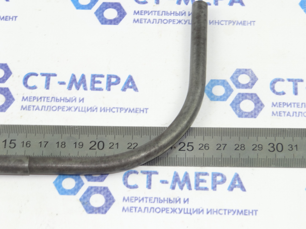 Метчик гаечный М12х1 с изогнутым хвостовиком L=250мм