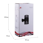 86227-9.2-002CT 2*E27 BK фонарь Reluce Technical, E27х2