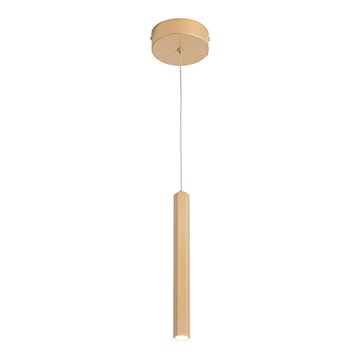 Подвесной светодиодный светильник LED 1*6W 4000K ST614.213.06 золото ST-Luce