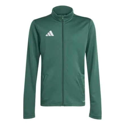 Детская теннисная толстовка Adidas Kids Entrada 26 Track - dark green/white