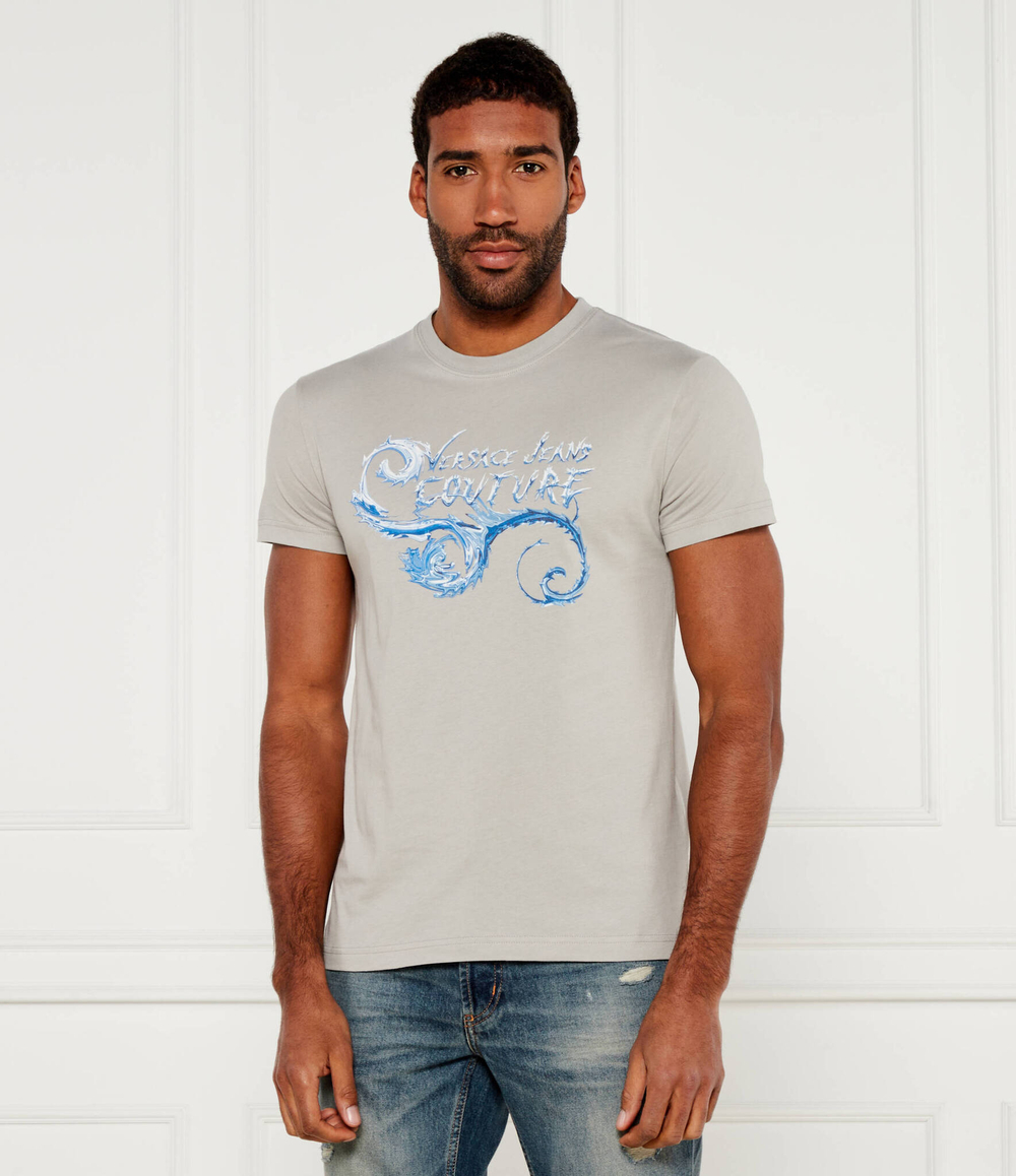 Футболка Chromo Couture Versace Jeans Couture - бежевый(77GAHC00CJ01C)
