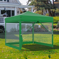 Быстросборный тент Helex 3x3 м green
