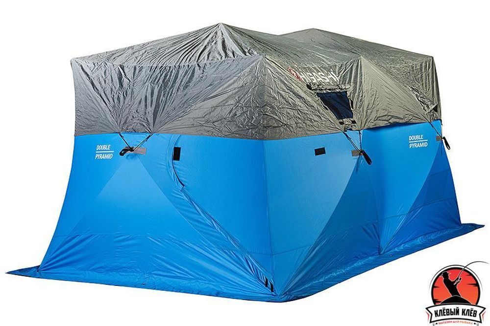 Накидка на половину палатки HIGASHI Double Pyramid Half tent rain cover #Grey