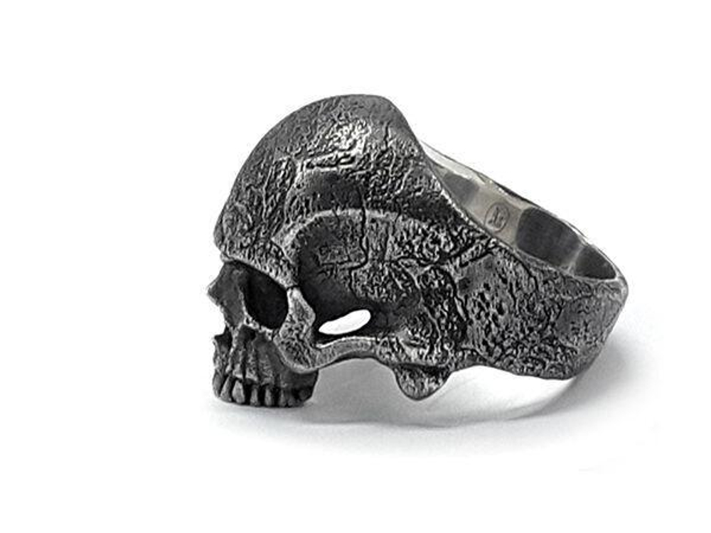 Кольцо из серебра с черепом Cranium-1 AZR-15