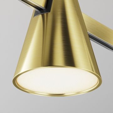 Магнитный трековый светодиодный светильник 5W 3000К 24V TR146-1-5W3K-BS латунь Keila Flarity Maytoni