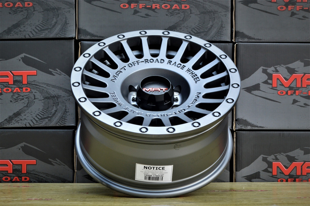 Диск колёсный литой MAT Offroad F1908 R18 8,5 ET+12 Dark Matte Tint