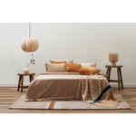Чехол на подушку горчичного цвета clouds из коллекции ethnic, 35х60 см