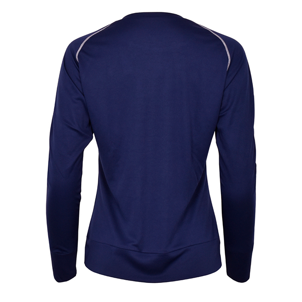 Женская теннисная футболка (dł. Рукава) Australian T-Shirt Ace Long Sleeve - blu cosmo