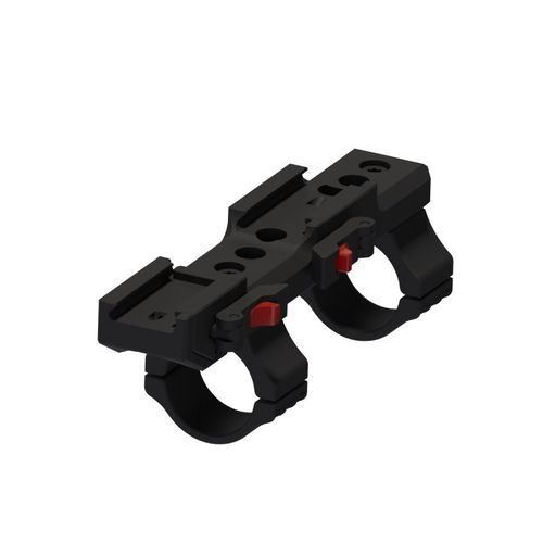 Быстросъёмный моноблочный кронштейн Aimpro на picatinny/weaver D34мм H38мм (AR)