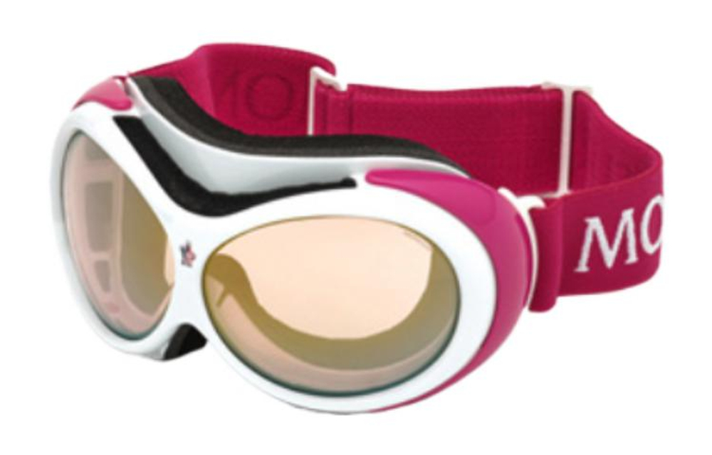 Moncler ML0130 21U Windproof Snap Buckle Unisex Ski Goggles