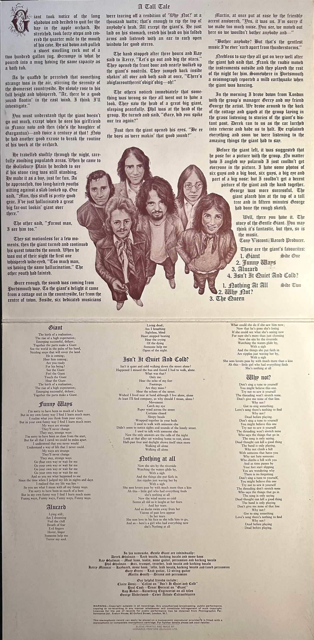 Gentle Giant - Gentle Giant (Англия 1970г.)
