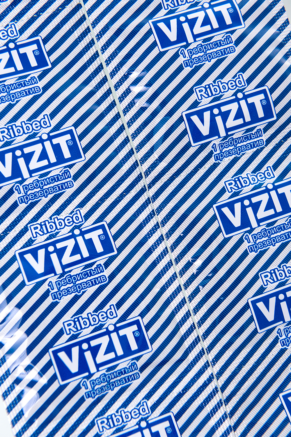 Презервативы Vizit ребристые № 3