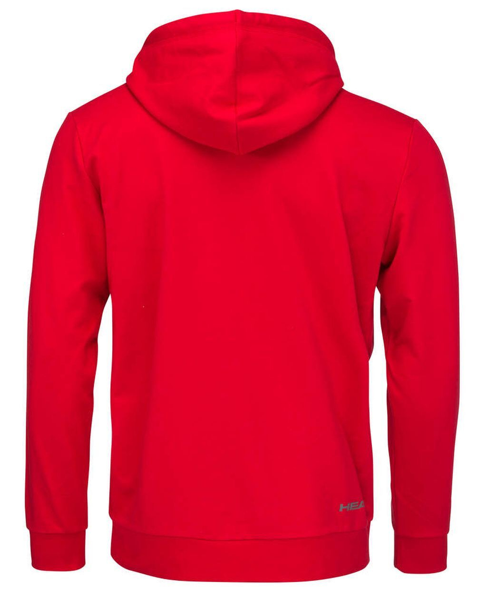 Кофта для мальчика теннисная Head Club Byron Hoodie JR - red