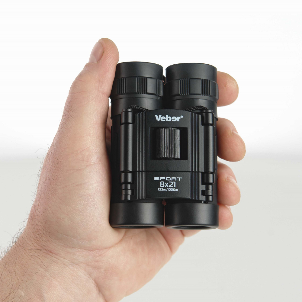 Бинокль БН  8*21 черн.Veber Sport