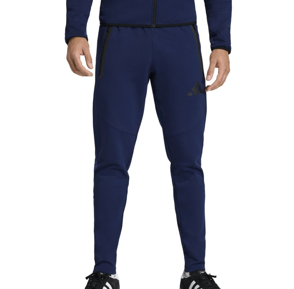 Мужские теннисные штаны Adidas Tiro 26 Travel Sweat - tena blue