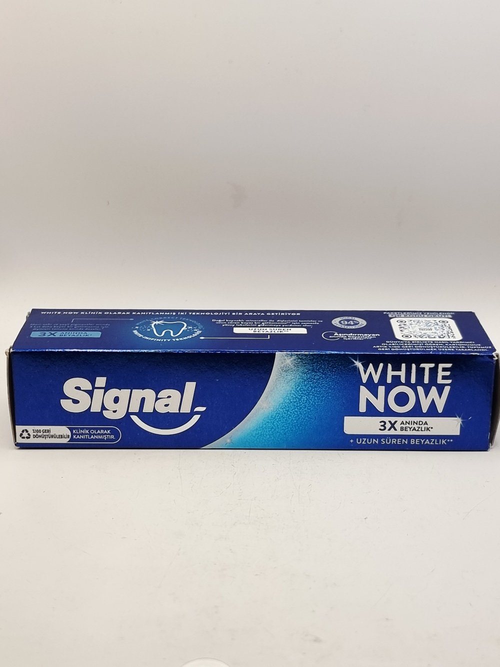Зубная паста Signal White Now Трёхкратная белизна, 75 мл (Франция)