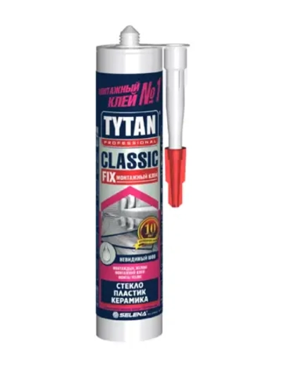 Монтажный клей прозрачный Classic Fix 310 мл