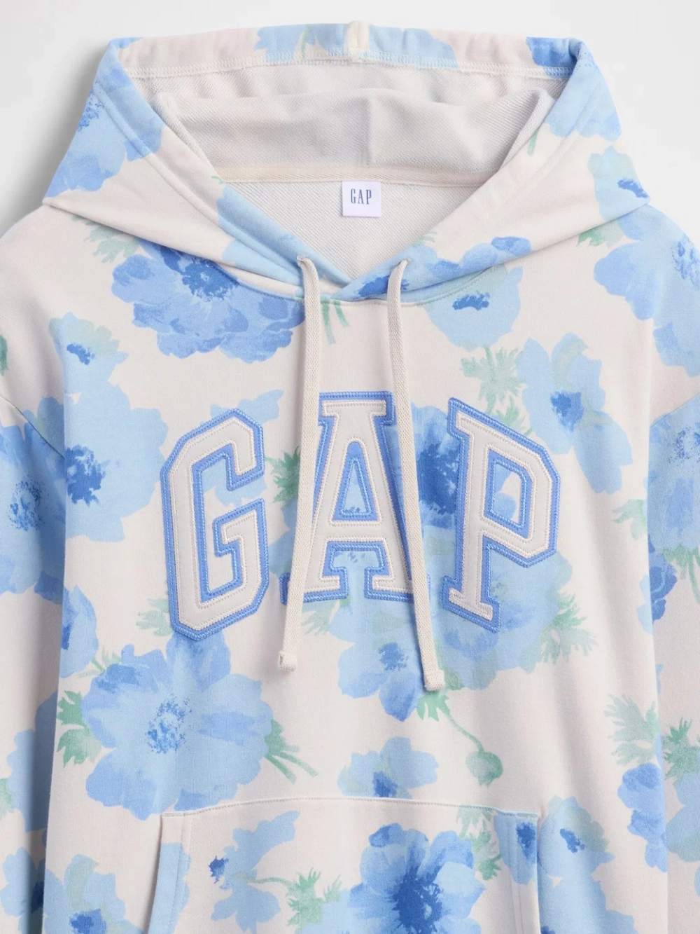 Свитшот из махровой ткани с логотипом Gap - GAP