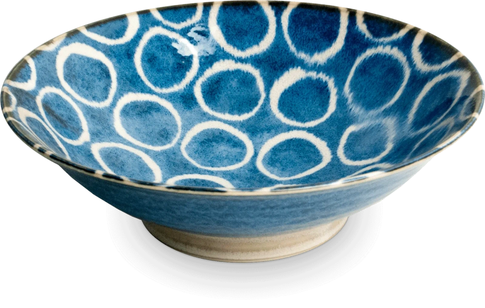 Mensa Home Миска для рамена 24,5x7,5 см сакуру синяя EAN 00915557