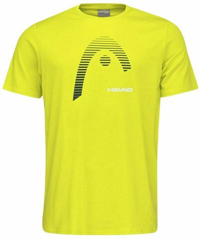Мужская теннисная футболка Head Club Carl T-Shirt - yellow