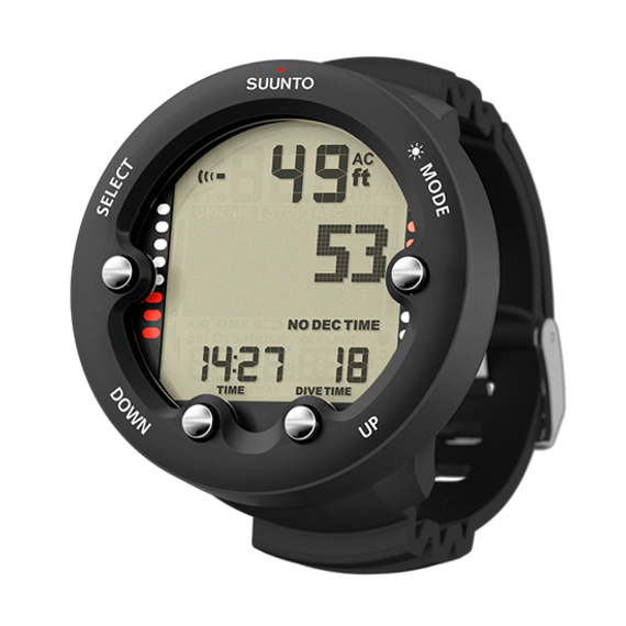 Декомпрессиметр Suunto Zoop Novo Black Черный