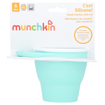 Munchkin, C'est Silicone! ™, ловушка для снеков с крышкой, для детей старше 6 месяцев, со вкусом мяты, 1 шт.