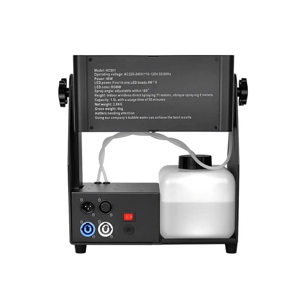 Генератор пузырей MK-B17 LED Locust Bubble Machine (90W, 1000 пуз/сек, 11 м, DMX)