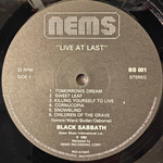 Black Sabbath - Live At Last (Франция 1980г.)