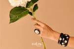 Кольцо Nature Bijoux, Saint Honore, разъемное, с рогом и ракушкой Capiz в смоле, NB26.1-19-25945 (че