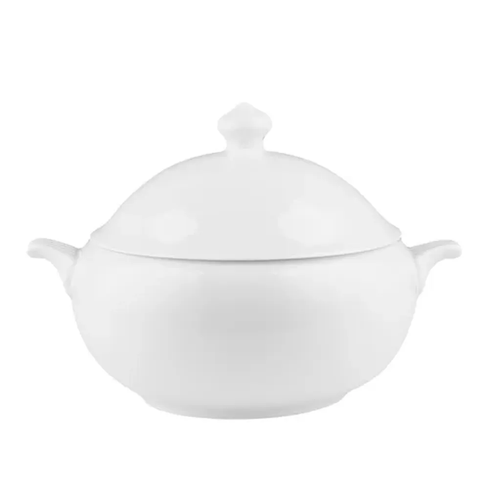 Супница 7 л d 25,5 см h25 см белая фарфор P.L. Proff Cuisine [1]