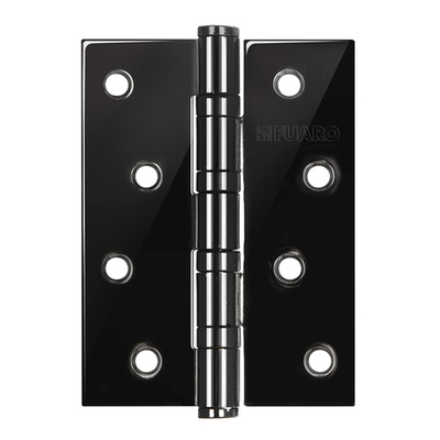 Петля универсальная 4BB/BL 100x75x2,5 BN (черный глянец) БЛИСТЕР