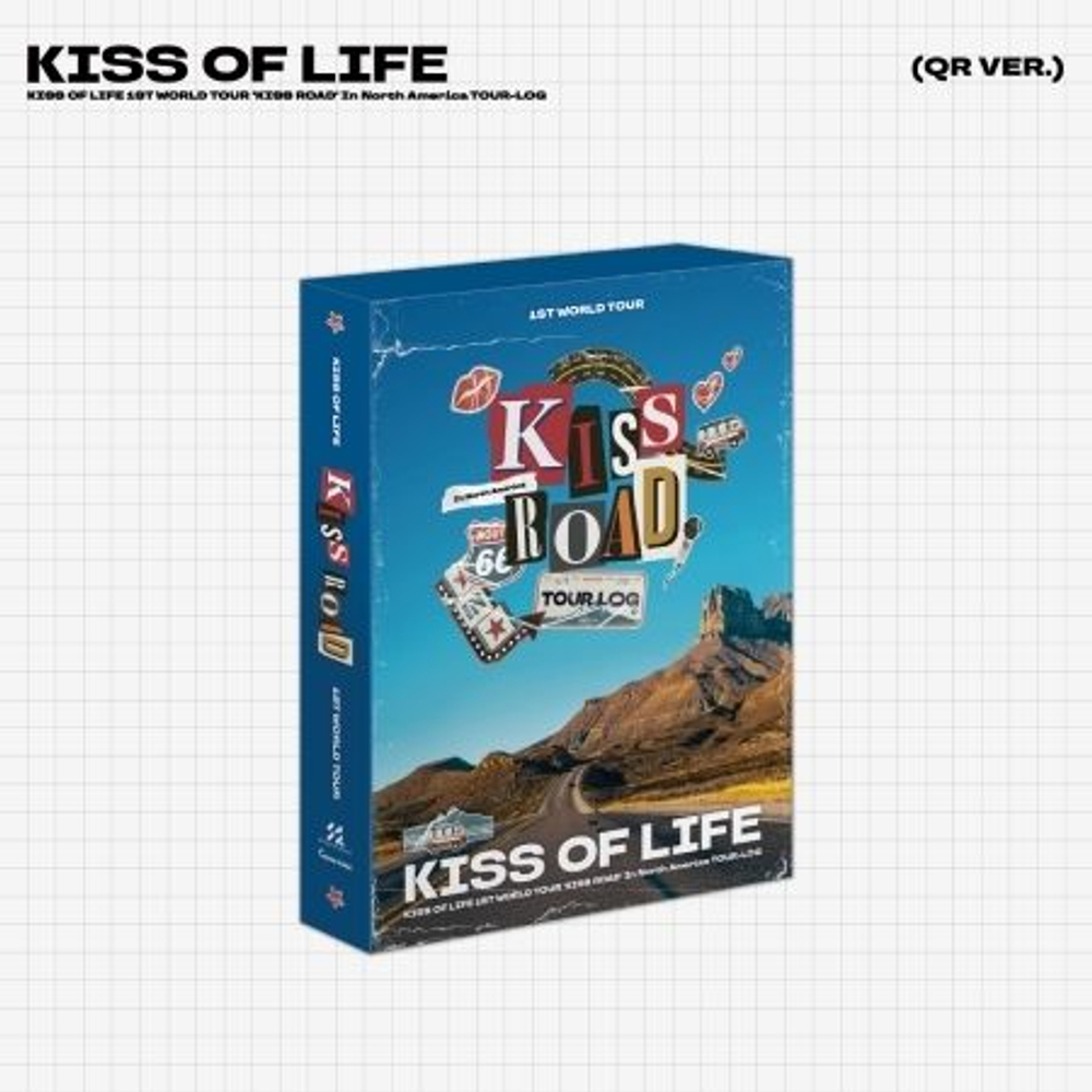 Альбом KISS OF LIFE - KISS ROAD 1ST WORLD TOUR In North America TOUR-LOG