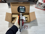 Easy K400 1/2" BSP - Пистолет с эл. счетчиком для масла, гибкий носик (HP), 30 л/мин