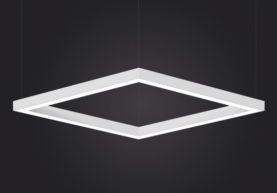 Светильник LED подвесной Ромбовидный LP85-ROMBI-500 46Вт 5000К белый 840х485х80мм DIOLUM