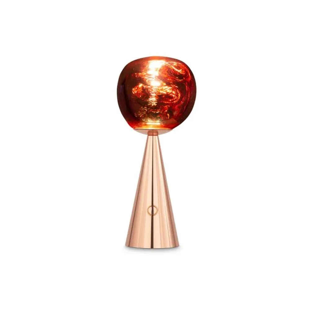 Настольная лампа Melt copper