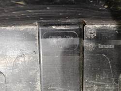 Воздуховод радиатора BMW X5 (F15), X6 (F16) 13-18 Б/У Оригинал 51747343798