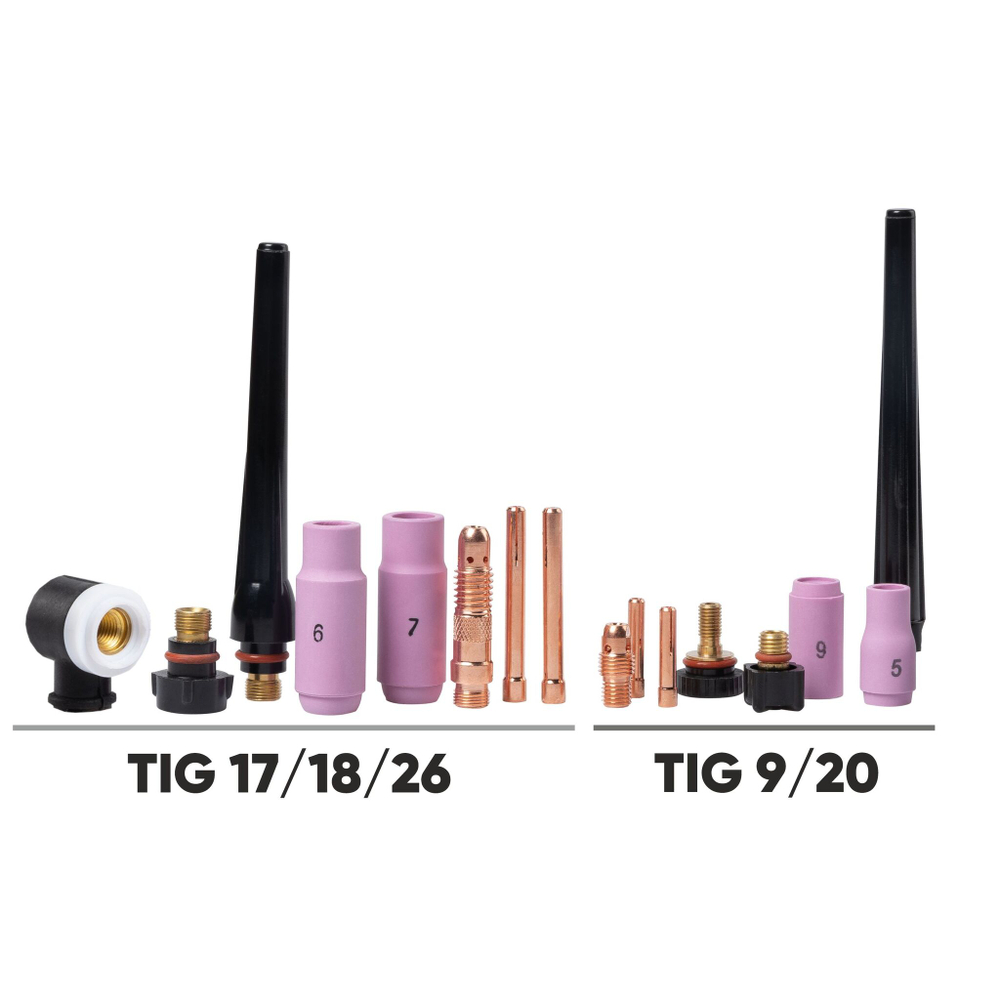 9 TIG RF (4м) Горелка сварочная START SuperFlex EV09RF-40