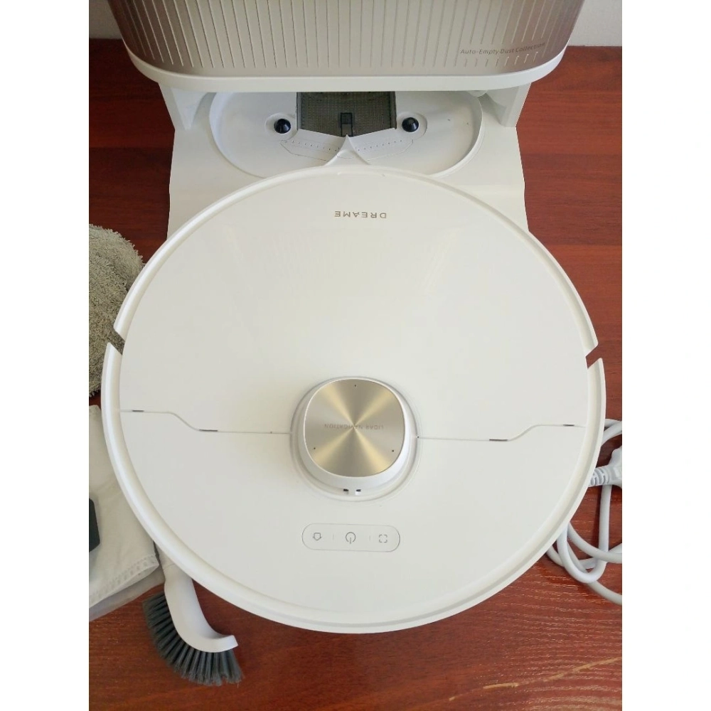 Уцененный товар Робот-пылесос Dreame Robot Vacuum L40s Pro Ultra (RLL74CE) White отличное состояние  , 732877